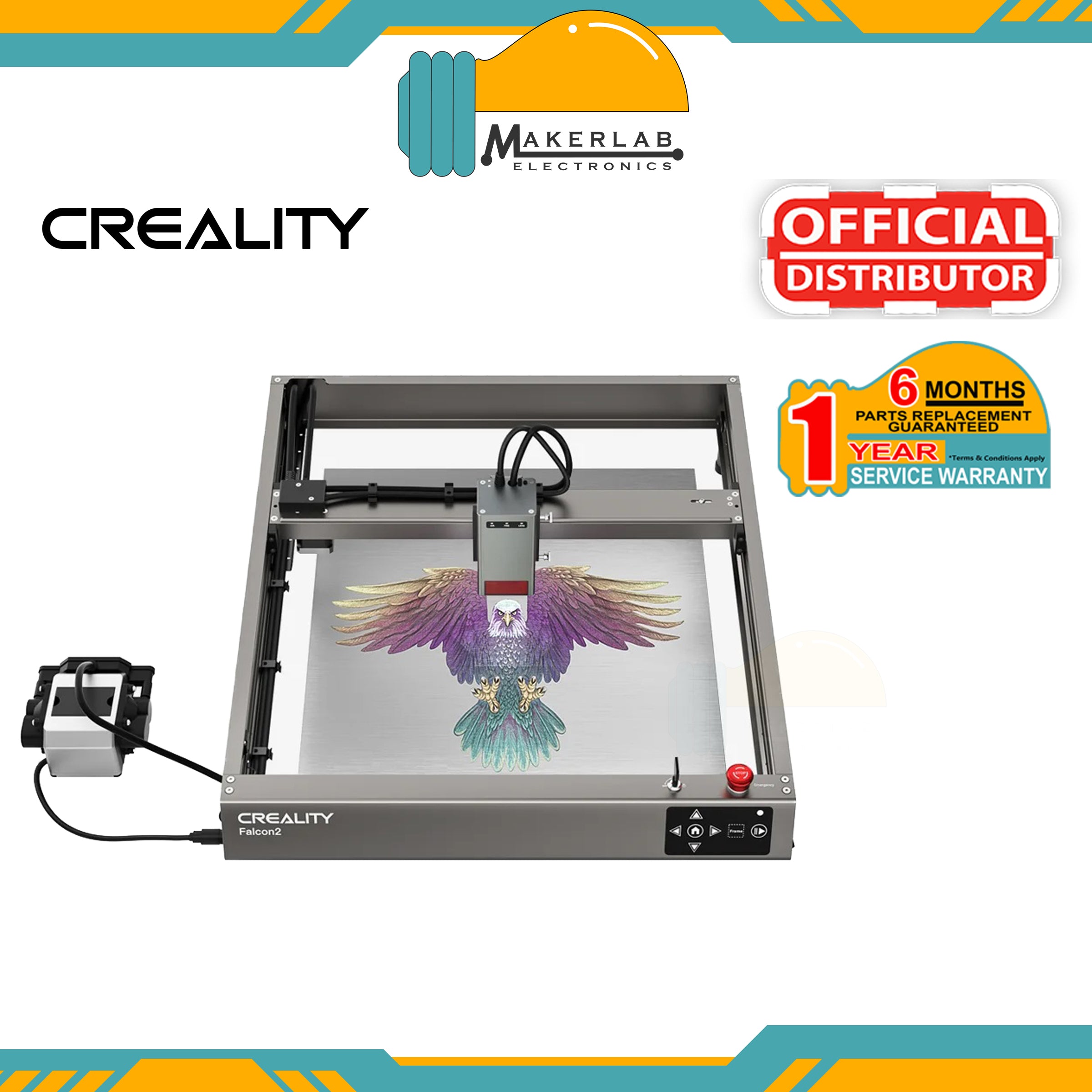 Creality Falcon 2 22W Laser Machine – Makerlab Electronics